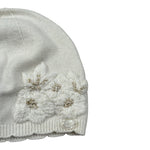 Tartine Et Chocolat Cappello tinta unita Panna per Neonata CB90041 PANNA TARTINE ET CHOCOLAT 