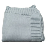 Tartine Et Chocolat Coperta tinta unita Azzurro per Neonato T6006F AZZURRO TARTINE ET CHOCOLAT 