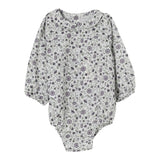 Teddy E Minou Body Camicia Manica Lunga Stampa Fantasia Bianco per Neonata A25TMB0001C000 BIANCO TEDDY E MINOU 