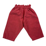 Teddy E Minou Pantalone tinta unita con Elastico In Vita Terra per Neonata A25TPL0002V6024 TERRA TEDDY E MINOU 