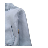 The Brothers Felpa Chiusa con Cappuccio tinta unita Azzurro per Neonato TK062N AZZURRO THE BROTHERS 
