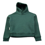 The Brothers Felpa Chiusa con Cappuccio tinta unita Verde per Neonato TK062N VERDE THE BROTHERS 