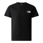 The North Face T-Shirt Girocollo tinta unita con Logo Nero per Bambino NF0A87T4JK3 NERO THE NORTH FACE 