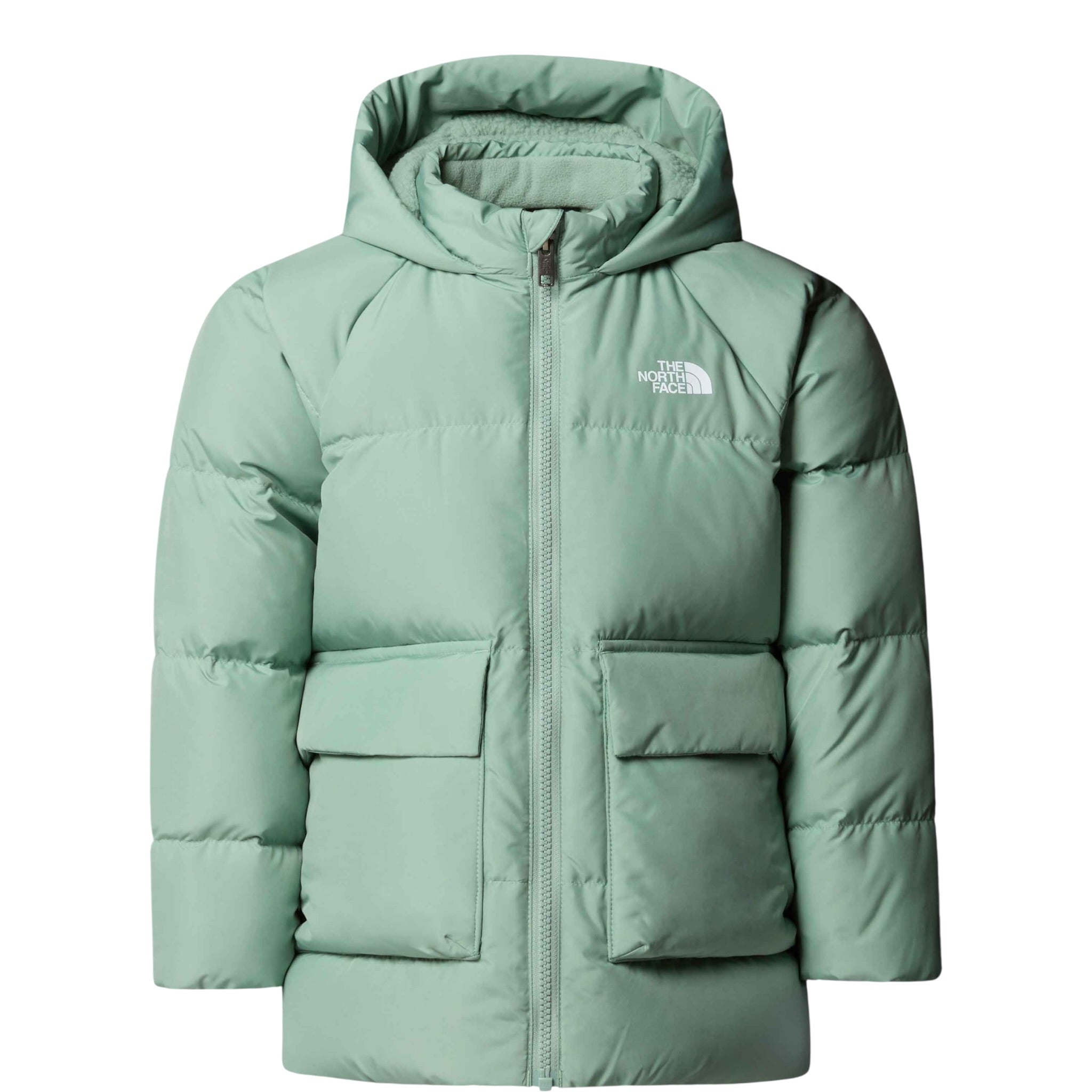 The North Face Giubbino tinta unita con Logo Verde per Neonato NF0A88VFBQ1NX VERDE THE NORTH FACE 