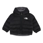 The North Face Giubbino tinta unita con Cappuccio Reversibile Nero per Neonato NF0A88W3W00 NERO THE NORTH FACE 