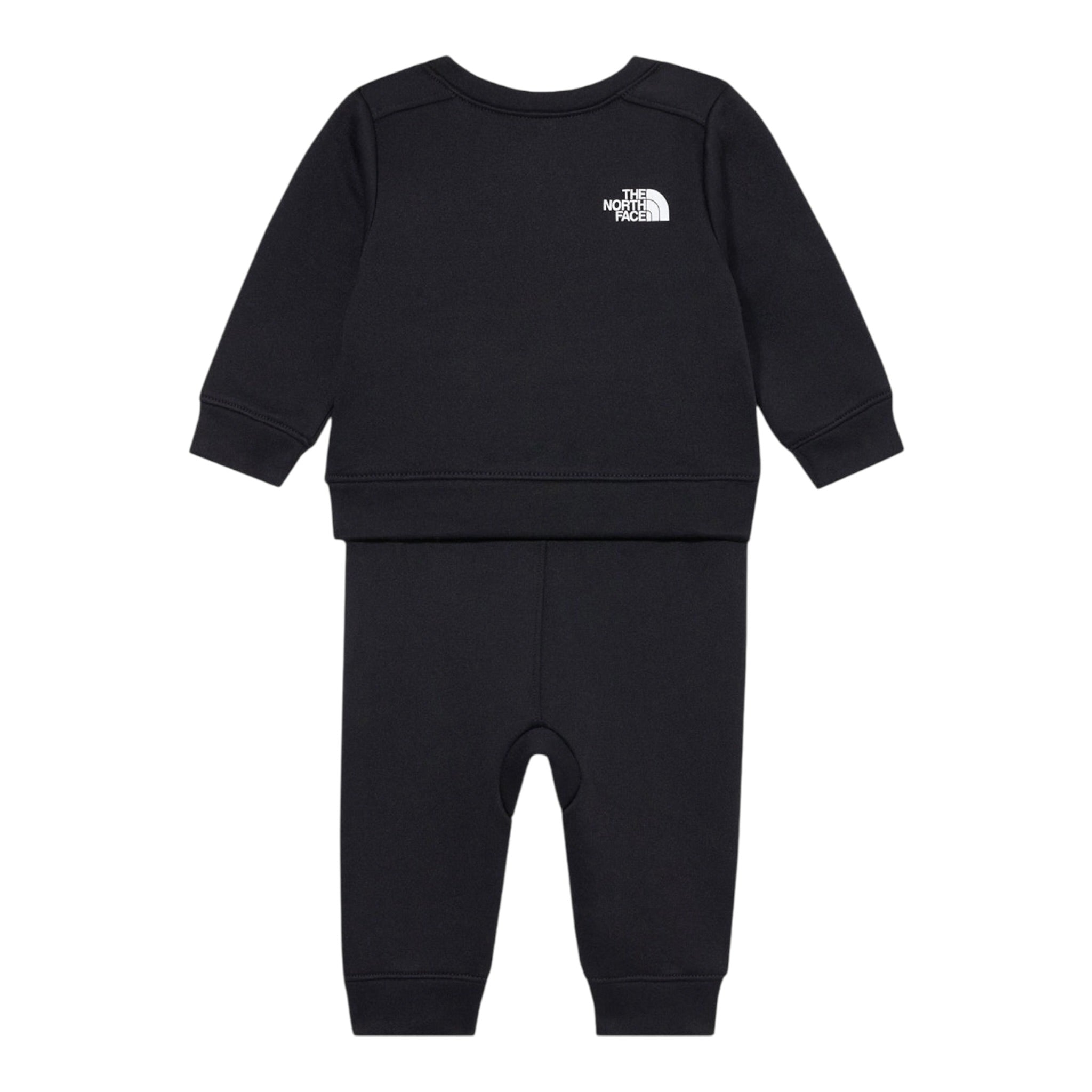 The North Face Completo 2Pz Felpa-Pantalone tinta unita Nero per Bambino NF0A8CV1JK2J NERO THE NORTH FACE 