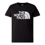 The North Face T-Shirt Girocollo tinta unita con Logo Nero per Bambino NF0A8EHGJK3 NERO THE NORTH FACE 