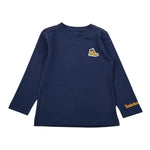 Timberland Shirt tinta unita con Stampa Blu per Bambino T25T35 BLU TIMBERLAND 