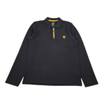 Timberland Polo tinta unita con Stampa Nero per Bambino T25U48 NERO TIMBERLAND 