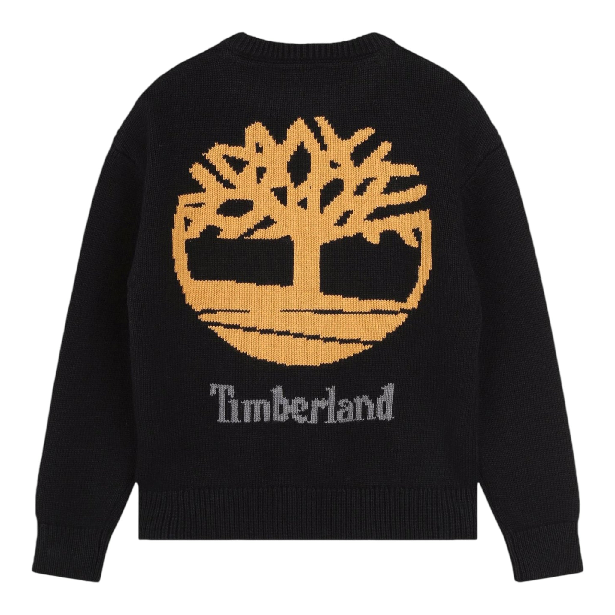 Timberland Maglia tinta unita con Stampa Retro Nero per Bambino T60321 NERO TIMBERLAND 