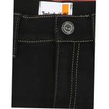 Timberland Jeans tinta unita con Cuciture In Contrasto Nero per Bambino T60570 NERO TIMBERLAND 
