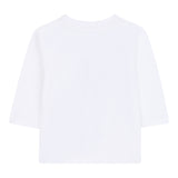 Timberland Shirt tinta unita con Stampa Bianco per Neonato T60584 BIANCO TIMBERLAND 