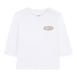Timberland Shirt tinta unita con Stampa Bianco per Neonato T60587 BIANCO TIMBERLAND 