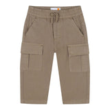 Timberland Pantalone tinta unita con Elastico In Vita Beige per Neonato T60602N BEIGE TIMBERLAND 