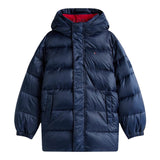 Tommy Hilfiger Giubbino tinta unita con Logo Blu per Neonato KB0KB010002N BLU TOMMY HILFIGER 