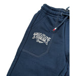 Tommy Hilfiger Pantalone Tuta tinta unita con Logo Blu per Neonato KB0KB09700 BLU TOMMY HILFIGER 