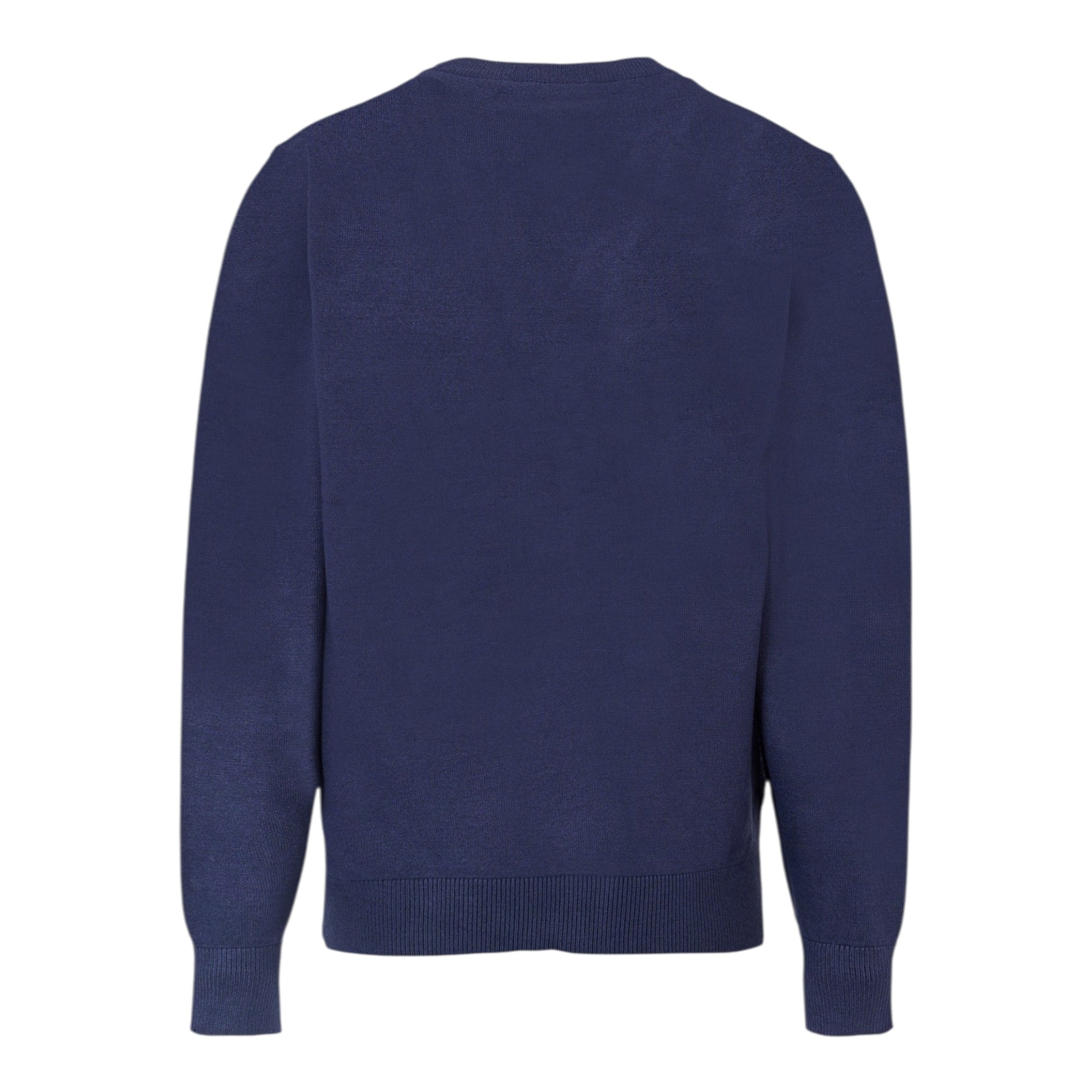 Trussardi Cardigan tinta unita con Logo Blu per Bambino TBA25010CD BLU TRUSSARDI 
