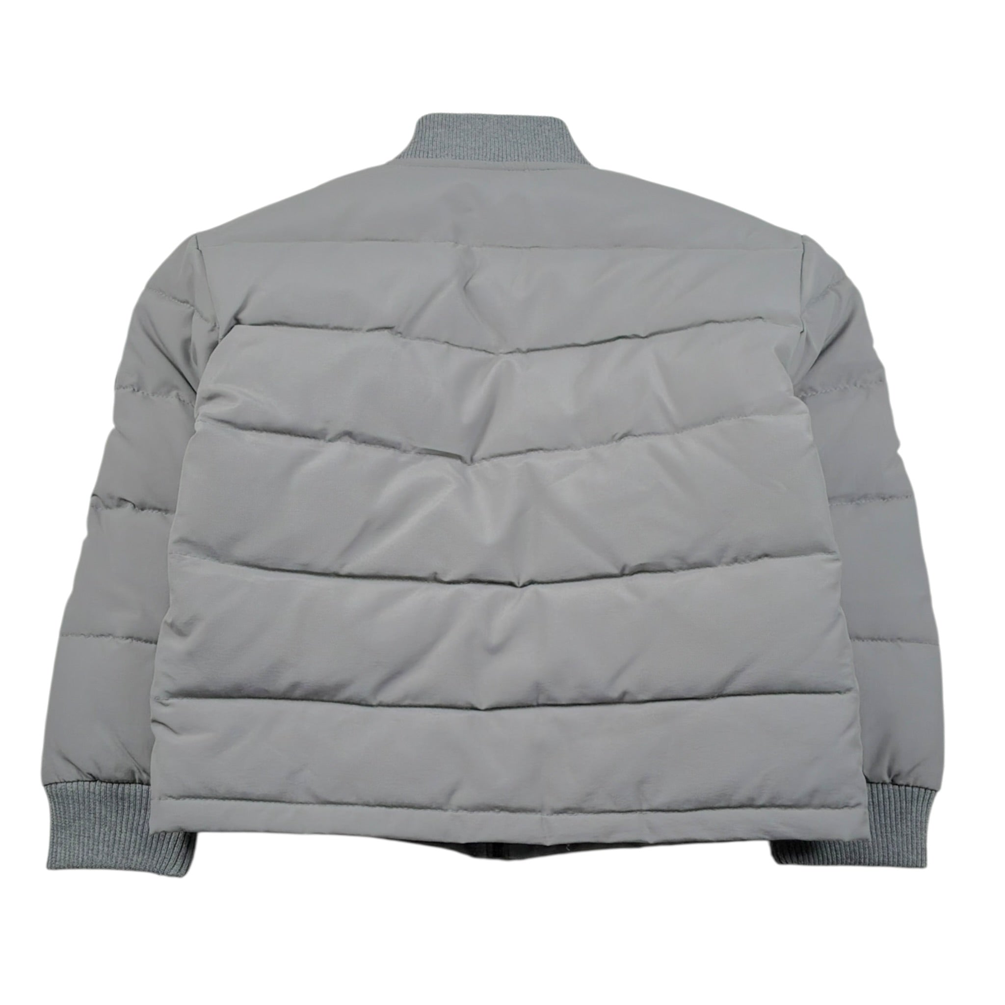 Trussardi Giubbino tinta unita con Zip Grigio per Bambino TBA26012PI GRIGIO TRUSSARDI 