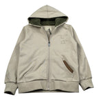 Trussardi Felpa con Zip E Cappuccio tinta unita Beige per Bambino TBA26037FE BEIGE TRUSSARDI 