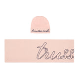 Trussardi Set Cappello-Sciarpa tinta unita Rosa per Bambina TGA25007HS ROSA TRUSSARDI 