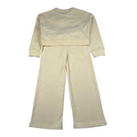 Trussardi Completo 2 Pezzi Felpa-Pantalone tinta unita Giallo per Bambina TGA26007CF GIALLO TRUSSARDI 