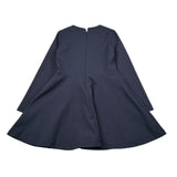 Trussardi Abito Manica Lunga tinta unita Blu per Bambina TGA26026VE BLU TRUSSARDI 