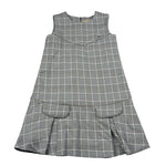 Trussardi Abito Giromanica Stampa Fantasia Grigio per Bambina TGA26066VE GRIGIO TRUSSARDI 