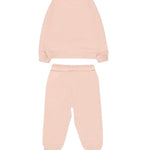 Trussardi Completo 2Pz Felpa-Pantalone tinta unita Rosa per Neonata TIA25001CF ROSA TRUSSARDI 