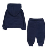 Trussardi Completo 2Pz Felpa-Pantalone tinta unita Blu per Neonato TIA25002CF BLU TRUSSARDI 