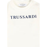 Trussardi Shirt tinta unita con Stampa Bianco per Neonato TIA25017TS BIANCO TRUSSARDI 