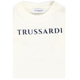 Trussardi Shirt tinta unita con Stampa Bianco per Neonato TIA25017TSXX BIANCO TRUSSARDI 