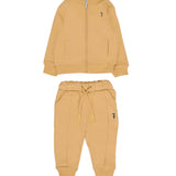 Trussardi Completo 2Pz Felpa con Zip-Pantalone Cammello per Neonato TIA25019CF CAMMELLO TRUSSARDI 