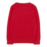 Trussardi Maglia Girocollo tinta unita con Logo Rosso per Neonato TIA25020MA ROSSO TRUSSARDI 