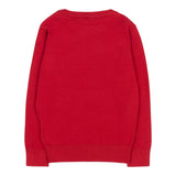 Trussardi Maglia Girocollo tinta unita con Logo Rosso per Neonato TIA25020MA ROSSO TRUSSARDI 