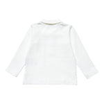 Trussardi Polo tinta unita Manica Lunga Bianco per Bambino TIA25022PO BIANCO TRUSSARDI 