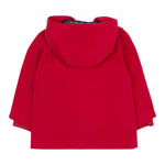 Trussardi Cappotto tinta unita con Cappuccio Rosso per Neonato TIA25038GB ROSSO TRUSSARDI 