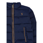 Trussardi Giubbino tinta unita con Cappuccio Blu per Neonato TIA25066PI BLU TRUSSARDI 