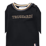 Trussardi Shirt tinta unita con Stampa Blu per Neonato TIA25071TS BLU TRUSSARDI 
