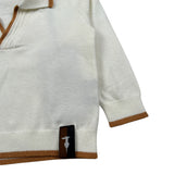 Trussardi Maglia Manica Lunga tinta unita Panna per Neonato TIA25083MA PANNA TRUSSARDI 