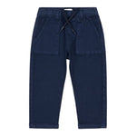 Trussardi Pantalone tinta unita con Elastico In Vita Blu per Neonato TIA25087PA BLU TRUSSARDI 