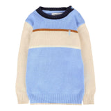 Trussardi Maglia Bicolore con Stampa Beige per Neonato TIA25103MA BEIGE TRUSSARDI 