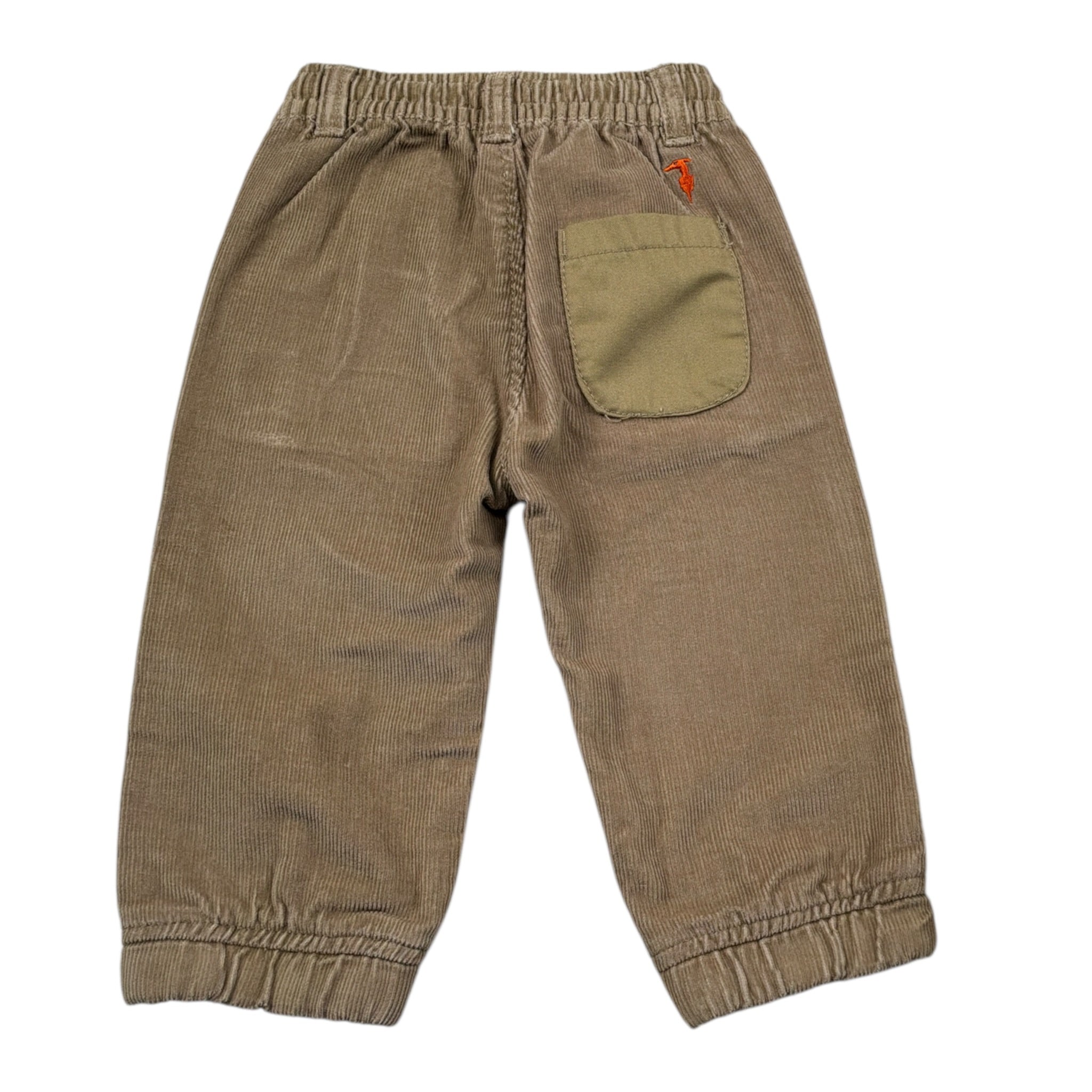 Trussardi Pantalone Tinta Unira con Elaatico In Vita Beige per Neonato TIA25110PA BEIGE TRUSSARDI 