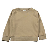 Trussardi Felpa Chiusa Girocollo tinta unita con Logo Beige per Neonato TIA26005FE BEIGE TRUSSARDI 