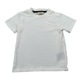 Trussardi T-Shirt Girocollo Tinta Uita con Logo Bianco per Neonato TIA26008TS BIANCO TRUSSARDI 