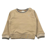 Trussardi Felpa Chiusa Girocollo tinta unita con Stampa Beige per Neonato TIA26010CF BEIGE TRUSSARDI 