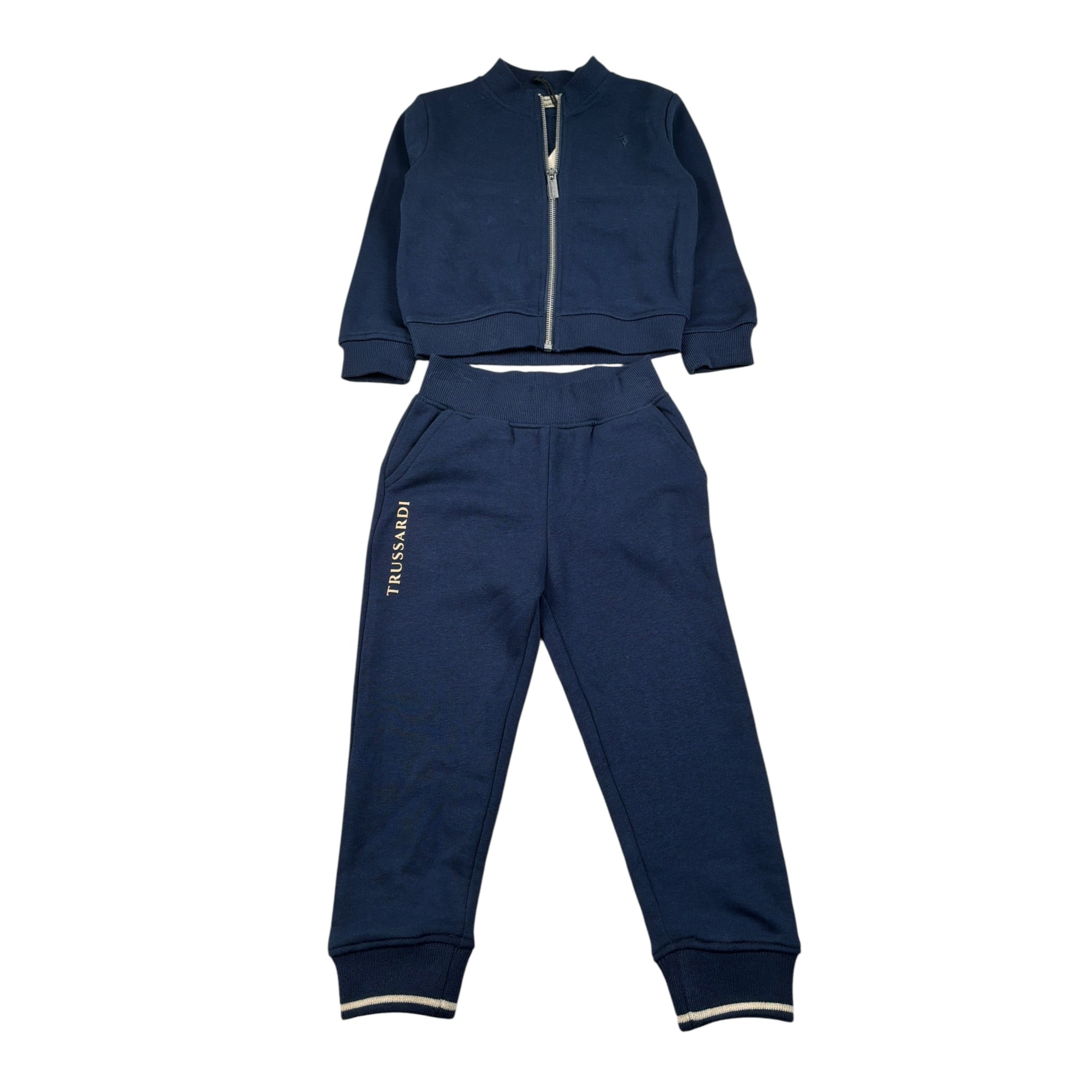 Trussardi Completo 2 Pezzi Felpa-Pantalone tinta unita Blu per Neonato TIA26014FE BLU TRUSSARDI 