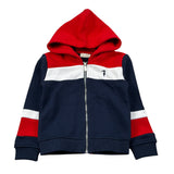 Trussardi Felpa con Zip E Cappuccio tinta unita Blu per Neonato TIA26049FE BLU TRUSSARDI 