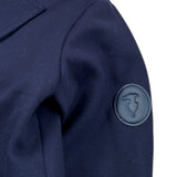 Trussardi Giacca tinta unita con Logo Blu per Neonato TIA26068GC BLU TRUSSARDI 