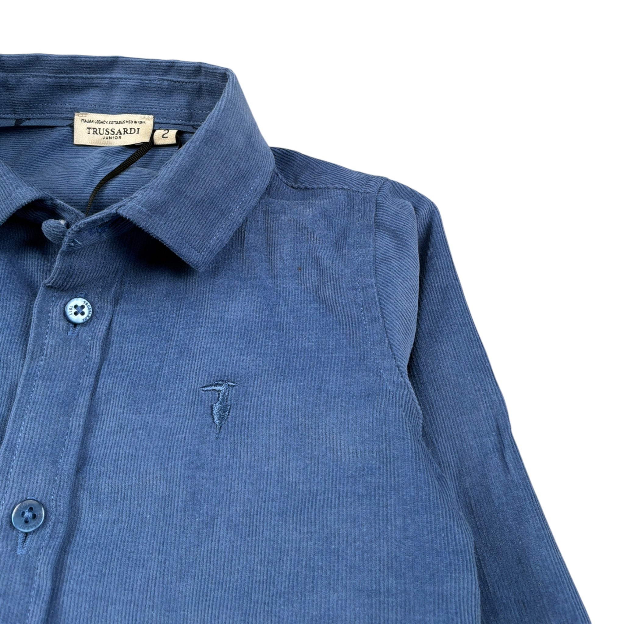 Trussardi Camicia Manica Lunga tinta unita Avion per Neonato TIA26074CA AVION TRUSSARDI 