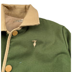 Trussardi Giacca tinta unita con Bottoni Verde per Neonata TIA26079GB VERDE TRUSSARDI 